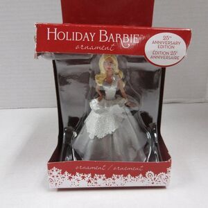 AMERICAN GREETINGS Holiday Barbie Christmas Ornament 25 Anniversary Edition 2013